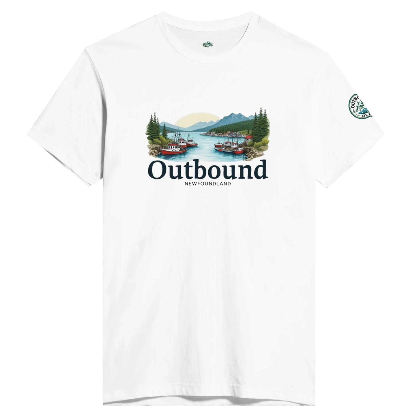 Outbound Fitted T-Shirt | Newfoundland Harbour collection