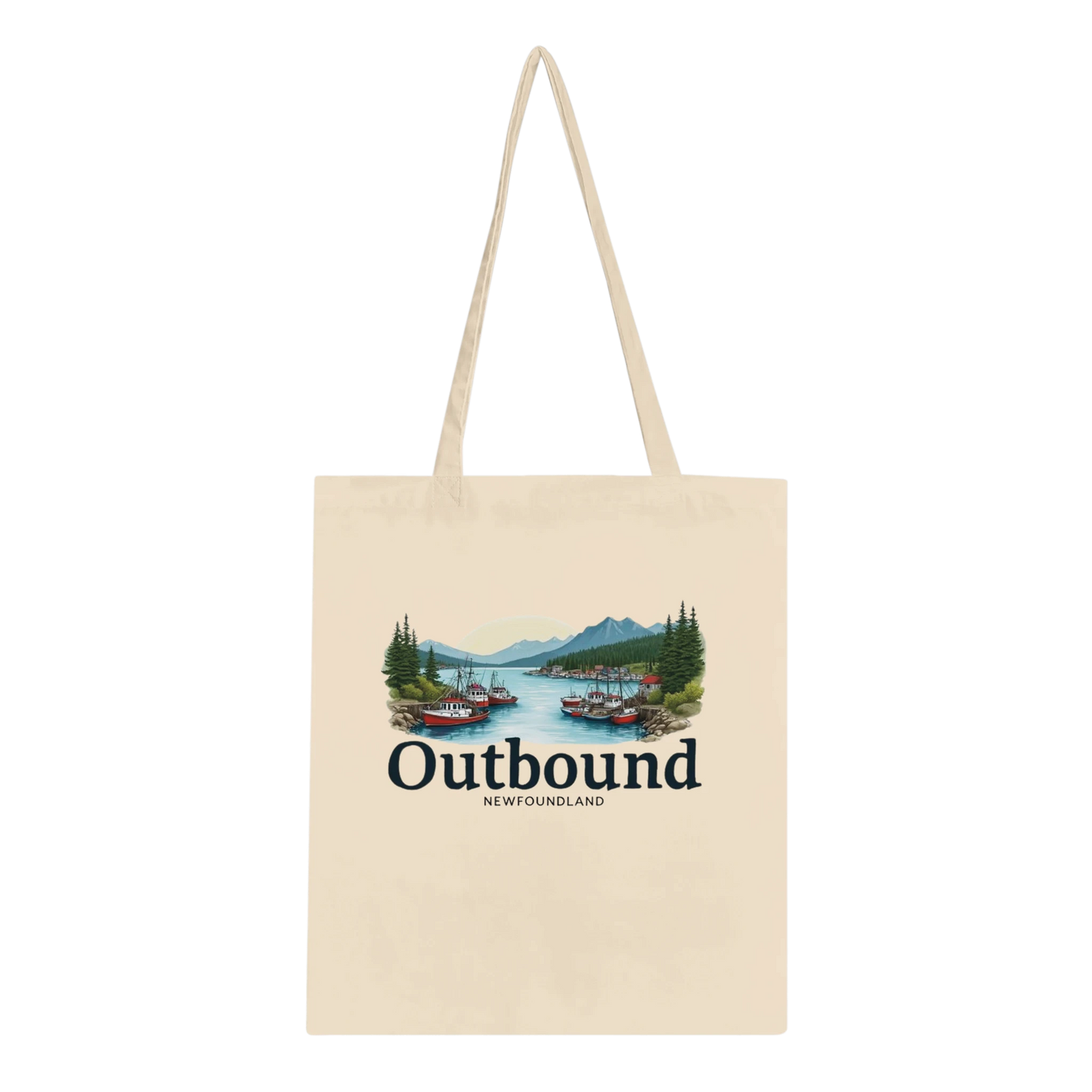 Classic Tote Bag Newfoundland Harbour collection